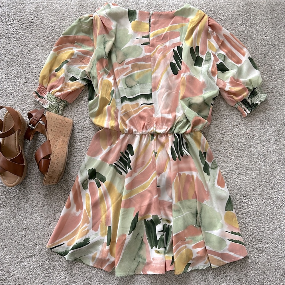 UMGEE Watercolor Dress - Picture 5 of 7